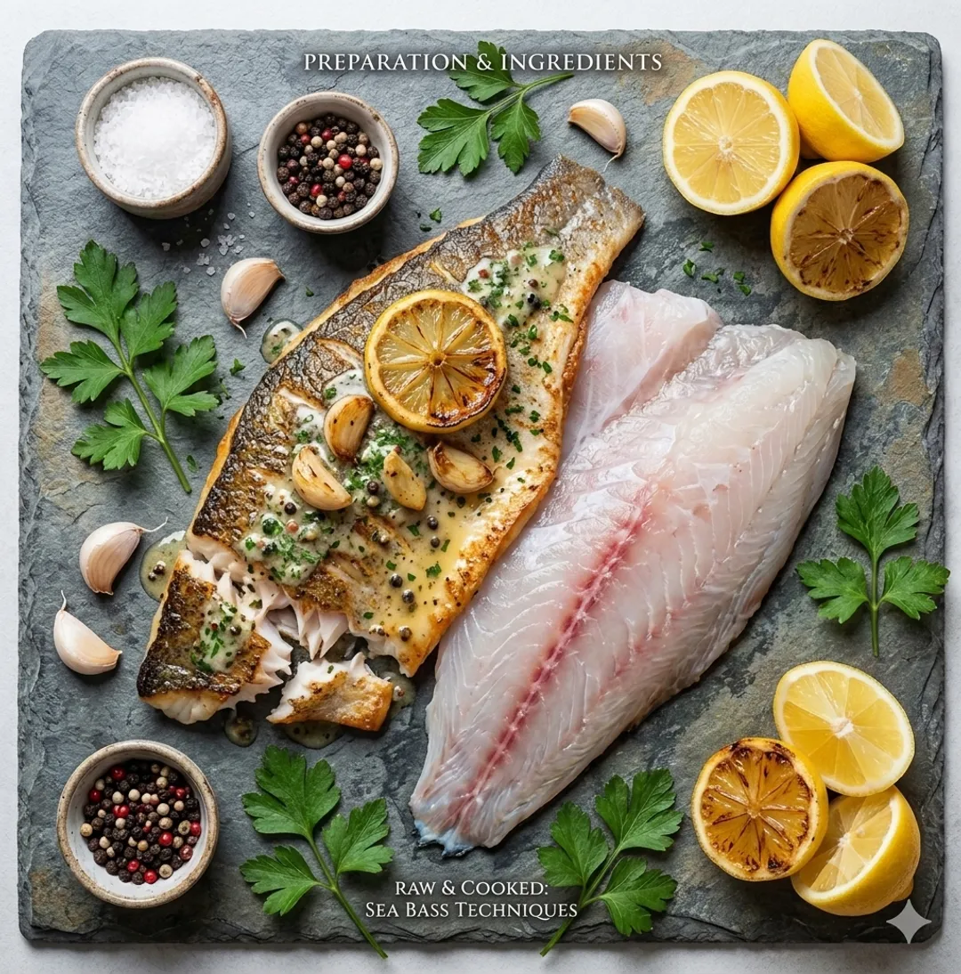 Crisp skin, every time: searing barramundi from frozen-thawed